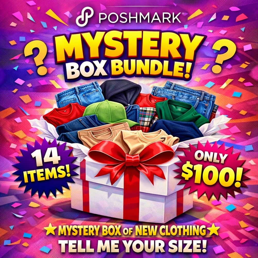 Mystery Clothing Box Bundle 🎁 14 NEW Items – Pick Your Size
